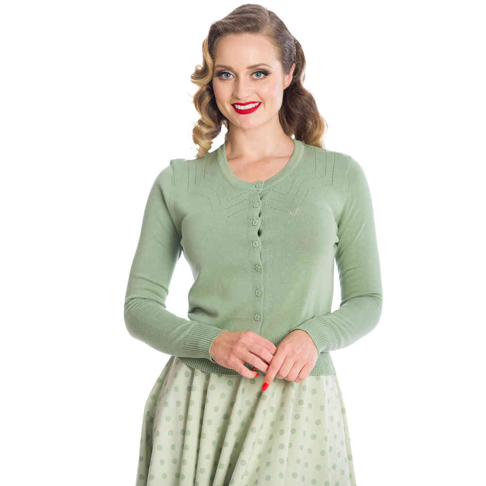 Banned - SUMMER BREEZE Cardigan - Groen